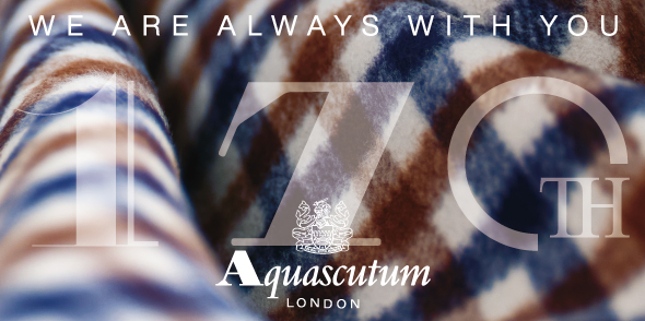 Aquascutum170周年記念フェア